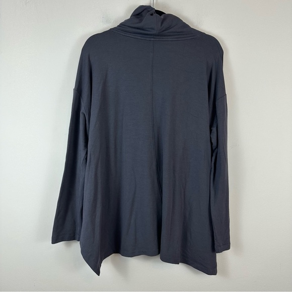 Athleta | Ethereal Brushed Funnel Neck in Spring Night Gray Size Medium - Picture 7 of 7